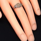Vintage .50ctw Rutilated Quartz 925 Sterling Silver Ring Size 6.5 — photo 5