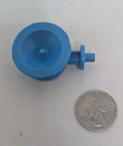 VTG TMNT Sewer Lair RADAR Antenna Elevator Playset Blue Part Control