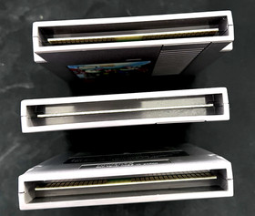 3 NES Games Lot - Bubble Bobble /Battle Chess / Cyberstadium Base Wars AUTHENTIC