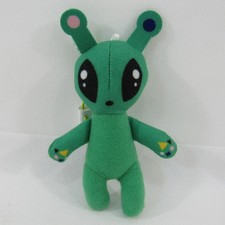 Mini Green Space Alien 4" Ikea AFTONSPARV 70562431 Stuffed Animal Toy 705.624.31