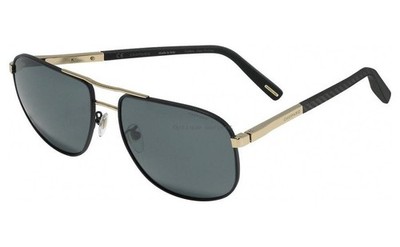 CHOPARD 1000 Miglia Aviator Black Gold C92 Carbon Fiber Rubber POLARIZED SCHC92S
