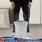 Portable Mini Manual Dehydrator Washing Machine Compact Washer Spin Dryer Barrel