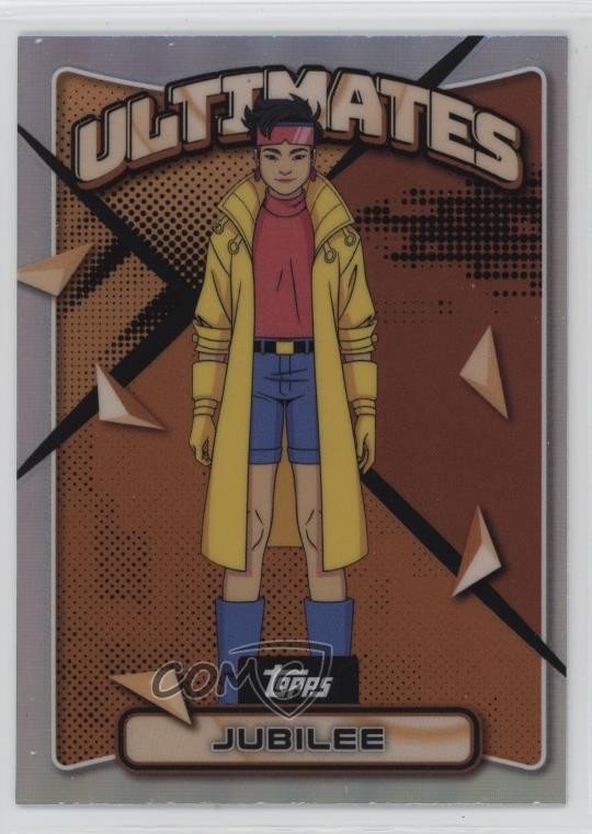 2025 Topps Finest X-Men '97 Common Bronze Refractor Jubilee #4 jc3