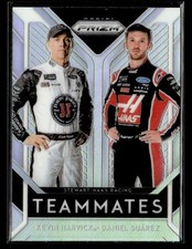 2019 Panini Prizm #T-6 Kevin Harvick / Daniel Suarez Teammates Prizm card