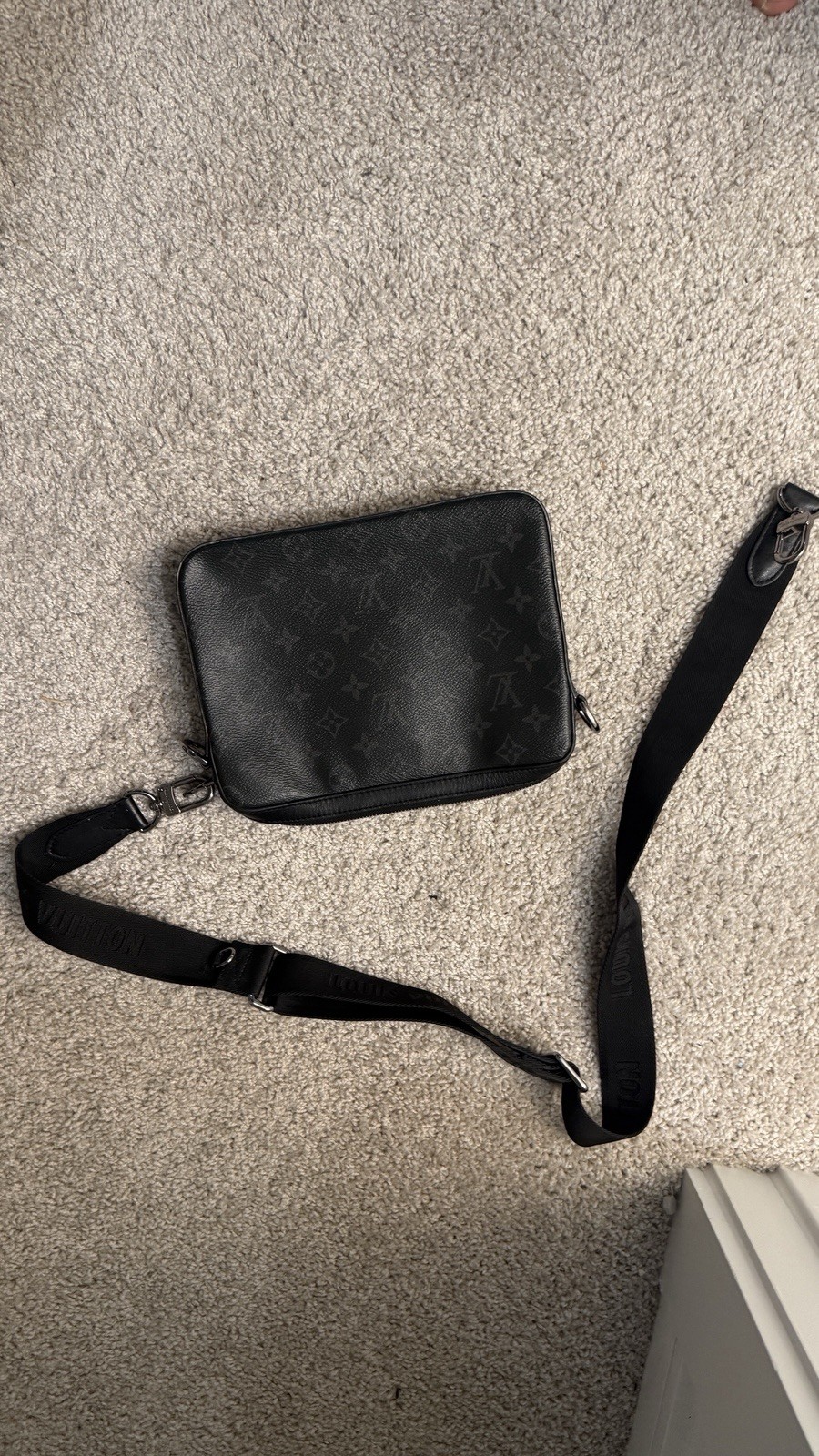 Louis Vuitton Monogram Eclipse Black Crossbody Ba… - image 2