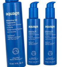 Aquage SeaExtend Silkening Oil Treatment, 4 oz - Pack of 3