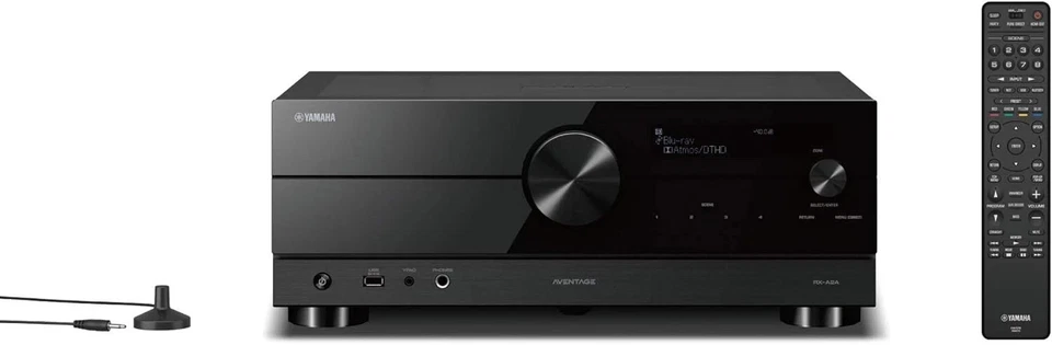 Yamaha RX-A2A AVENTAGE 7.1ch AV Receiver with 8K HDMI and MusicCast Black - image 2 of 4
