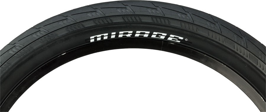 Шина Eclat Mirage 20 x 2,25 Clincher для складного велосипеда BMX черного цвета 110tpi