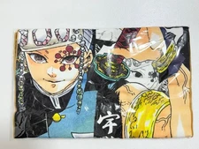 Demon Slayer Full Color Face Towel Uzui Tengen MIB Collectible Anime