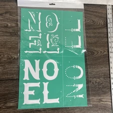 Chalk Couture Transfer Ornate Noel Size C (12x18) Christmas New Retired