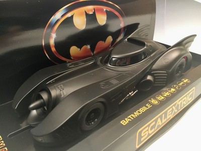 Scalextric Batmobile 1989 Batman DPR W/ Lights 1/32 Scale Slot Car C4492