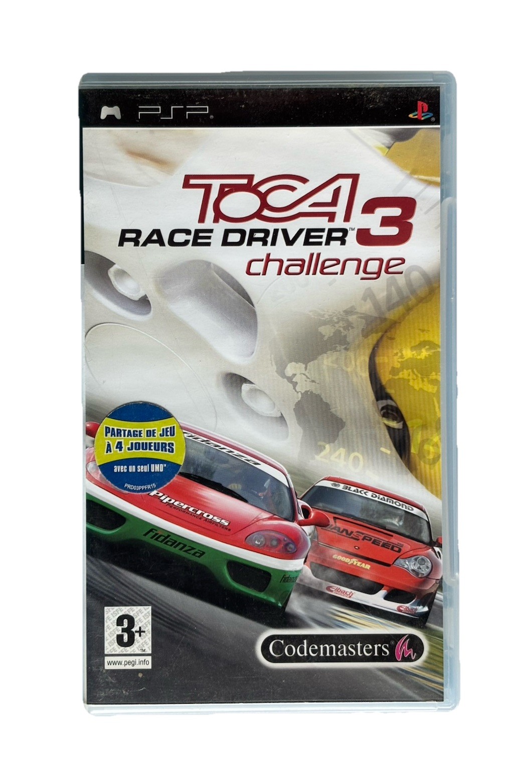 Jeu ToCa Race Driver 3 Challenge / CodeMasters / Sony PlayStation Portable PSP