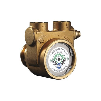 #ad FLUID O TECH PB0601ANDNN0000 Rotary Vane PumpLow Lead Brass3.1 gpm 34TL03 $275.49