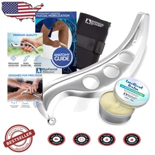 Stainless Steel Muscle Scraper - Patented IASTM Myofascial Release Tool