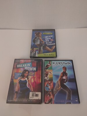 3 Dance Exercise DVDS Pack. Booty Farm Featuring Mark Ballas (2012 4-Disc Pack).