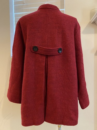 NWT ruby rd. womens 2X red 100% wool jacket $96 - Picture 6 of 7
