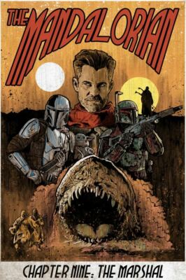 Star Wars The Mandalorian Chapter 9: The Marshal J.J. Lendl Poster