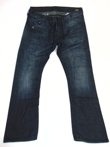 Seltene G-Star MC Arthur Shipmate Narrow W38 L32 Herren Navy Denim Jeans