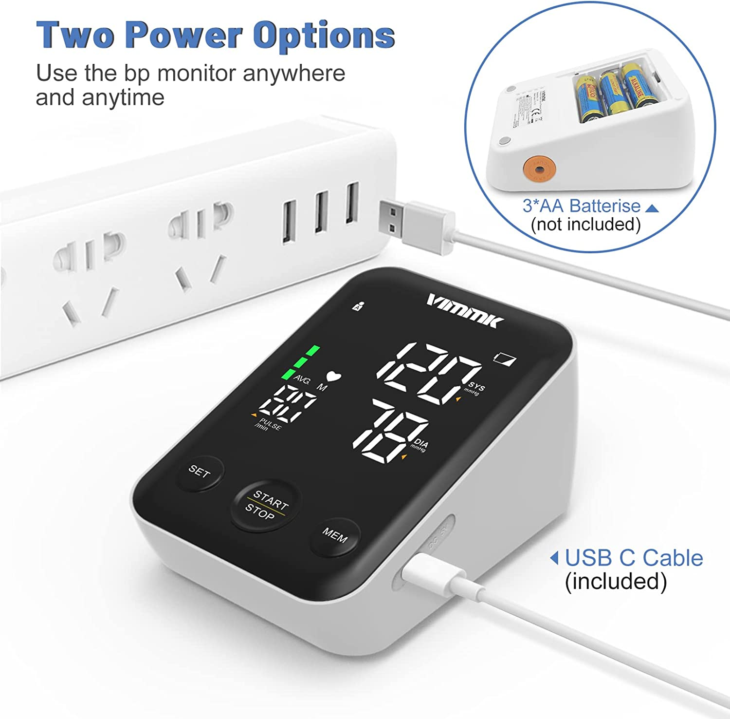 Blood Pressure Monitor Approved UK Upper Arm Vimmk Blood Pressure Machines eBay