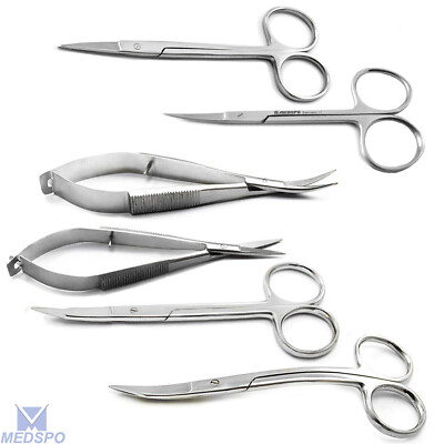 Surgical Microsurgery Forceps Spring Scissors Dissecting Scissors Forceps Tools