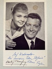 Sabine Sinjen / Carlos Thompson - Film - AK - Rozmiar 14 x 9 cm