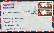 Malta 1968 Commercial Airmal Cover To UK #C43012