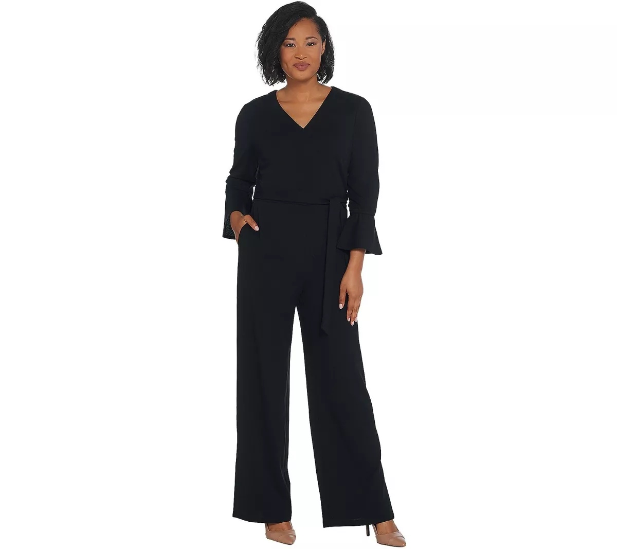 H by halston jumpsuit hotsell
