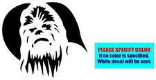 Star Wars Chewbacca 072 Vinyl decal sticker Graphic Die Cut Car Truck 6"
