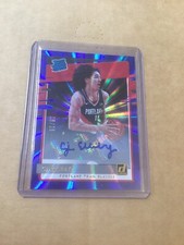 2020-21 Panini Donruss Cj Elleby Rated Rookie Auto Blue Choice 15/25