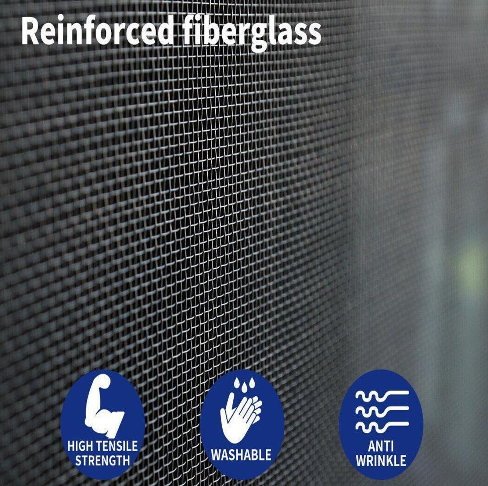 1 Roll Insect Flywire Window Fly Screen Net Mesh Flyscreen Doors 120 x