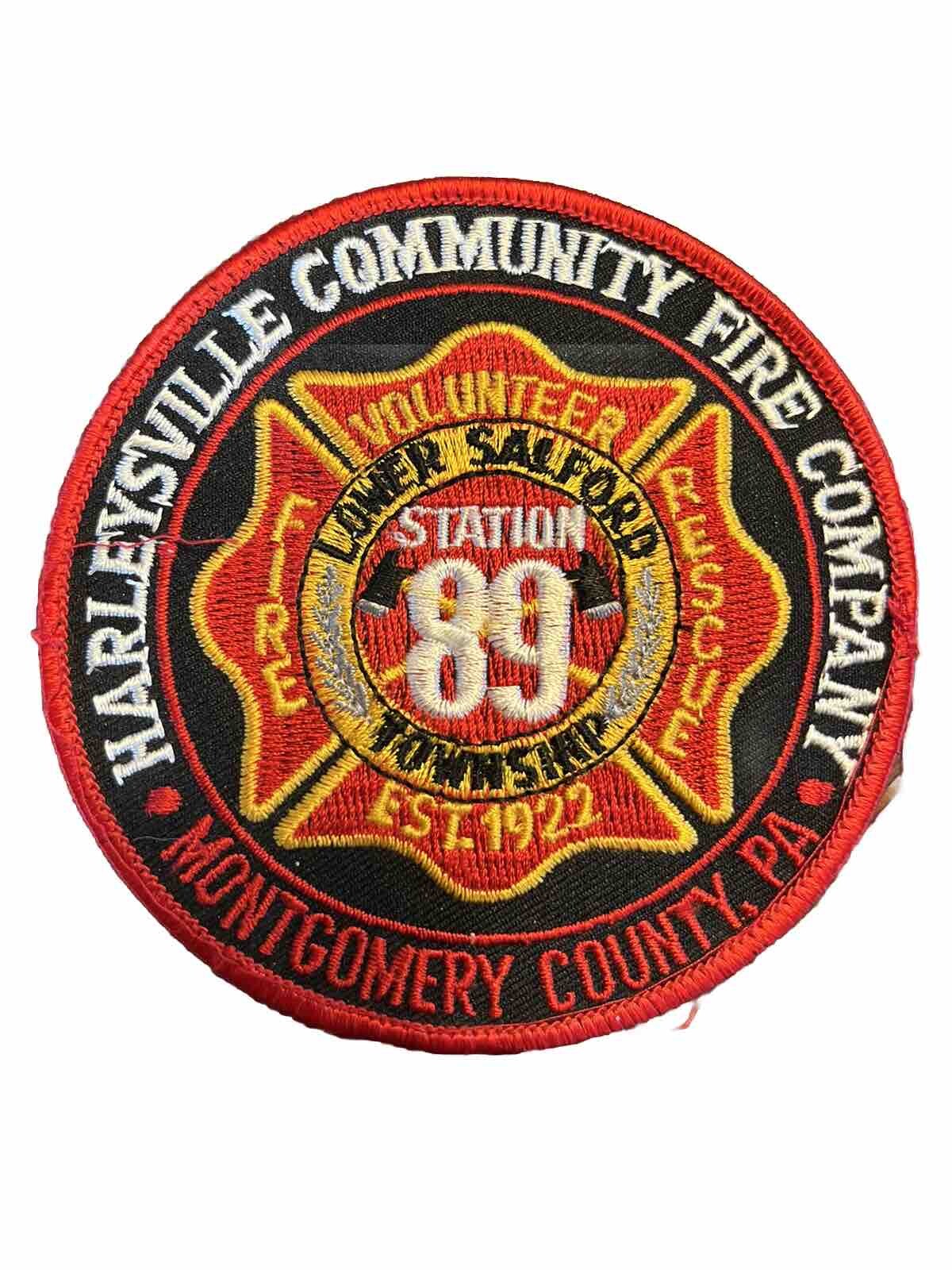 Harleysville PA Fire Department Patch eBay