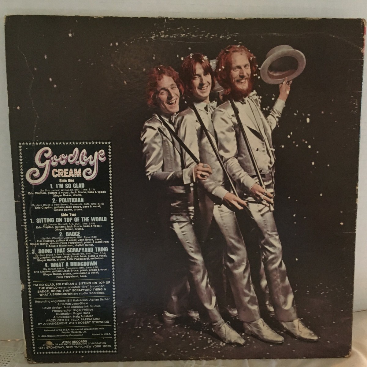 CREAM LP GOODBYE | eBay