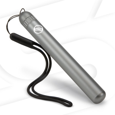 ESD Metal Tube V2 Smell Proof Holder Fits King Size and 1 1/4 - Grey