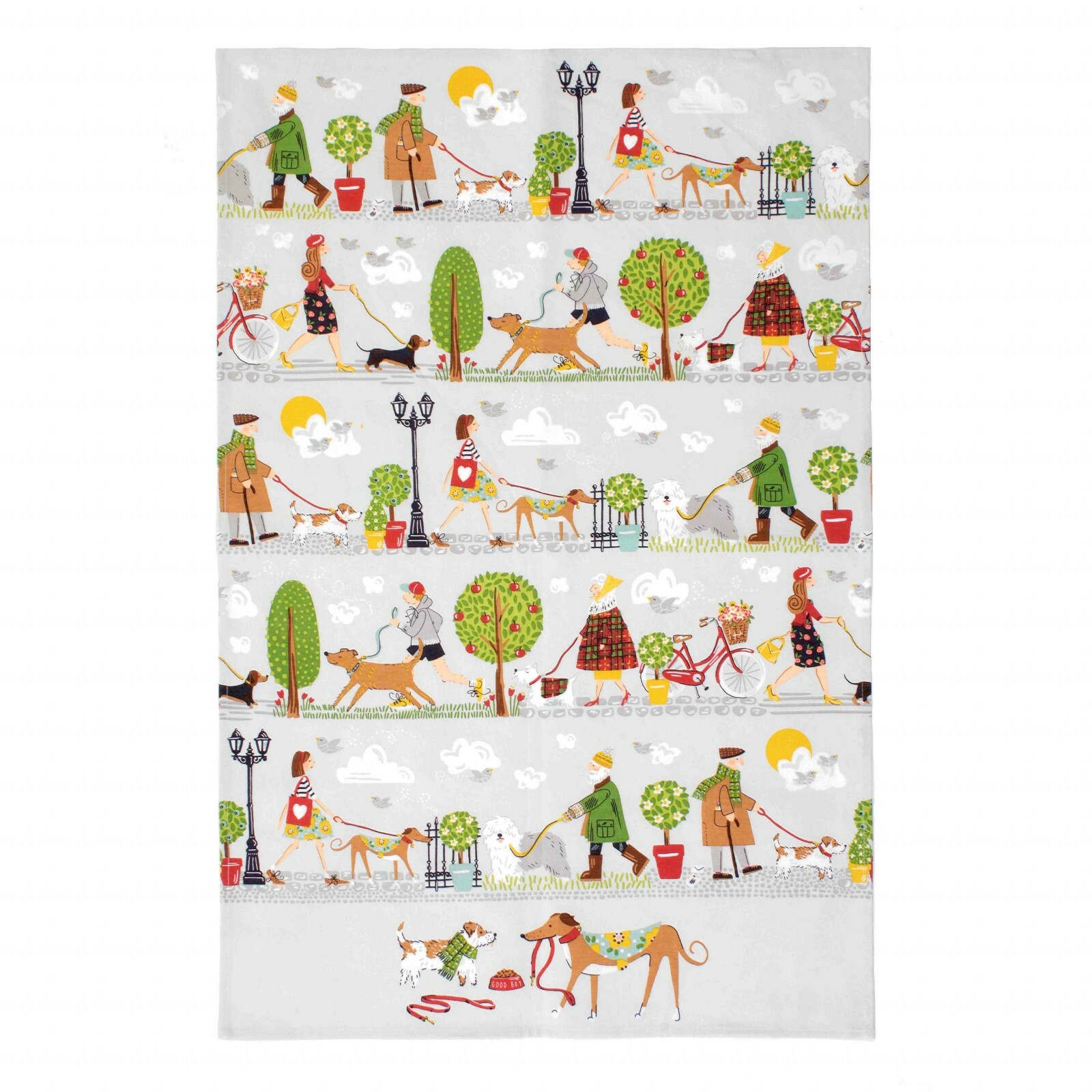 Ulster Weavers WALKIES tea towel Dog Tea Towels DOGS 100% cotton tea towel puppy