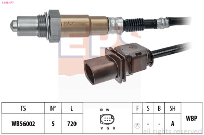 EPS 1.998.477 Lambda Sensor for BMW MERCEDES-BENZ ROLLS-ROYCE