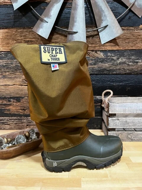 coon hunting boots with chaps