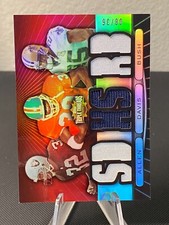 2007 Topps Triple Threads Relic Combos Terrell Davis, Allen, Reggie Bush #/36 