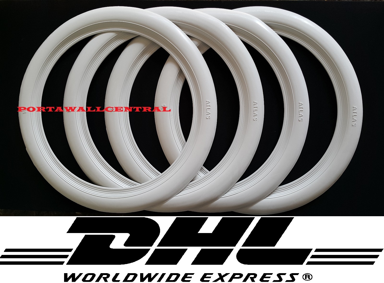 14 inch wheel White Wall old style Tyre Old style Insert trim Set