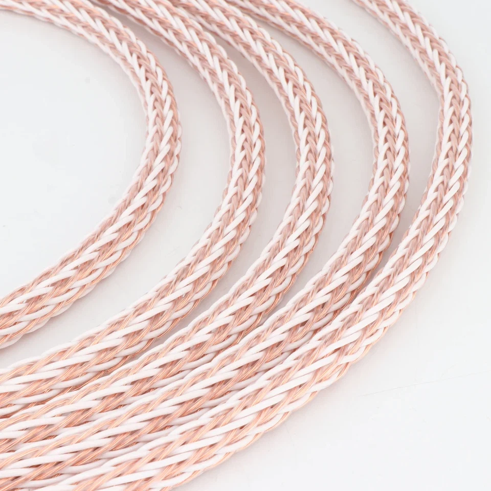 12TC 24 Strands 15AWG 8N OCC Pure Copper Bulk Cable HiFi Speaker Digital Cords - Image 3 of 4