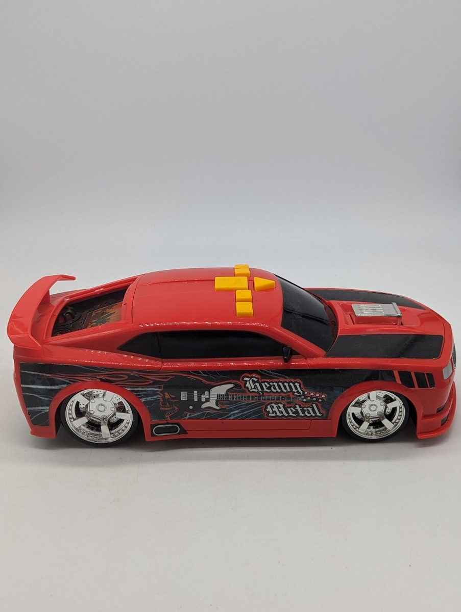Fast Lane Show-N-Go Lights Sounds Hydraulics Red Car Heavy Metal