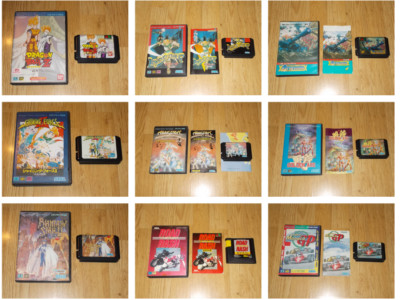 SEGA MEGA DRIVE GAMES GAMES - JAPAN / JAPAN - CHOOSE FROM THE LIST - CHOOSE ONE