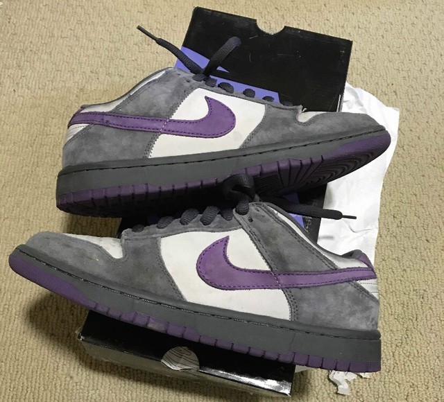 nike sb purple pigeon