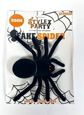 Large 20cm Spider Halloween Decoration Fancy Dress Creepy Party Accessories