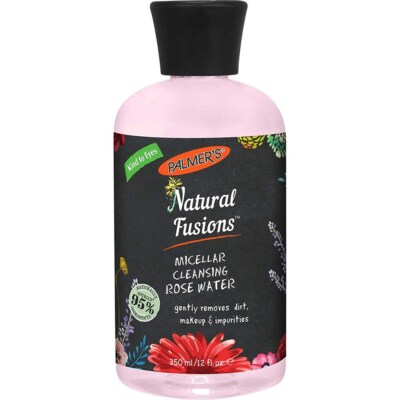 Palmer's Natural Fusions Micellar Cleansing Rosewater, 12 Ounce