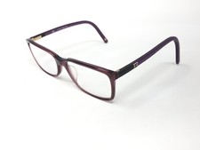 ESCADA VES356 COL.0916 Eyeglasses Frame Italy 53-16-140 Purple Clear/Black IR2
