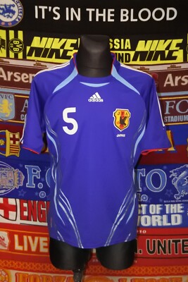 5/5 Japan adults M 2006 #5 Miyamoto MINT football shirt jersey