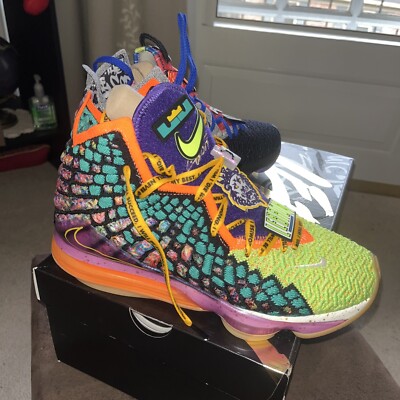 lebron 17 multi color