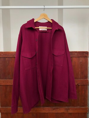 Filson Garment Vintage Virgin Wool Jacket Coat Rare Mens size 48