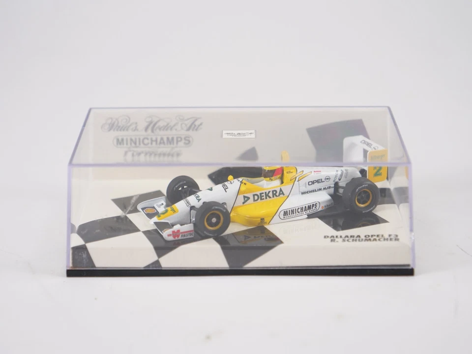 MINICHAMPS 1/43 Dallara-Opel F3 Ralf Schumacher 1994 430 943002 - Immagine 3 di 4