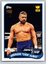 2018 Topps Heritage WWE Andrade Cien Almas Rookie Cup RC #94